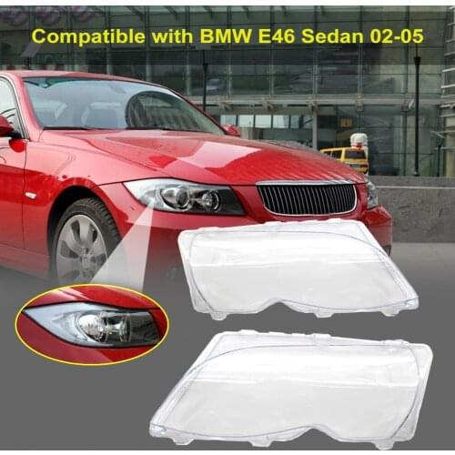 Headlight Shell High Durability Waterproof Plastic Right Left Auto Part Headlamp Lens Cover Lampshade 63126924045 63127165771 63