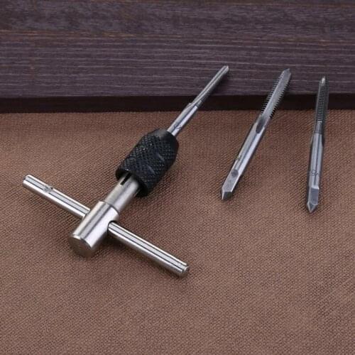 Kit Reamer Tap Drilling Engraving Replacement Set Spare Parts Rotary 9Pcs