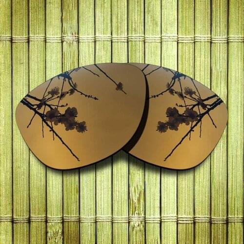 Polarized Replacement Lense For-Oakley Frogskins Sunglasses Frame True Color Mirrored Coating - Copper Color Available