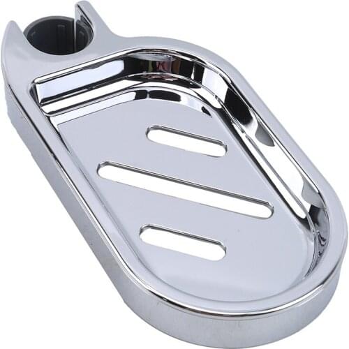 Durable Adjustable Soap Dish Shower Rail Slide Soap Plates Sprinkler Holder Bathroom Soap Holder For Bathroom New Soap Box