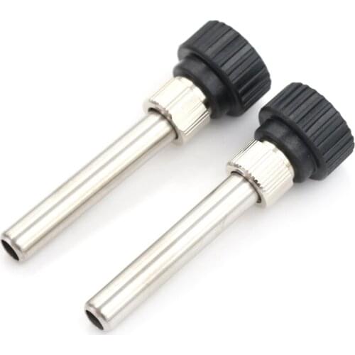 2 PCS Most for 852D 936 937D 898D 907/ESD Iron head cannula Iron bushing tip Whosesale Soldering Station Iron Handle Accessories