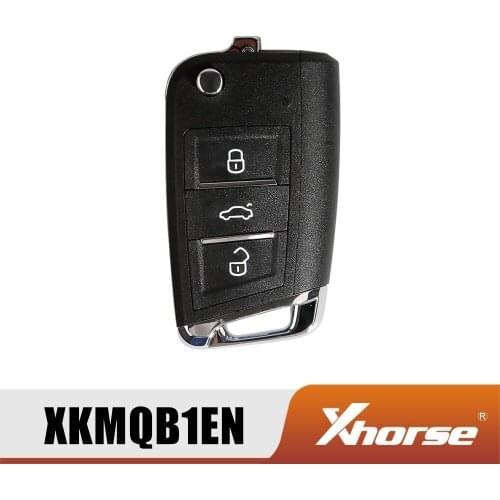 Xhorse XKMQB1EN Wire Remote Key MQB Flip 3 Buttons English Version 10pcs/lot
