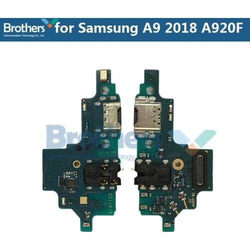 Type-C Charge For Samsung Galaxy A9 2018 A920F USB Charging Dock Flex Cable For Samsung A920F Charger Port Phone Replacement Top