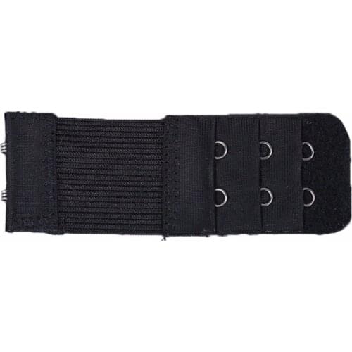 Ladies 2 Rows 3 Hooks Bra Clasp Women Bra Extender Extension Elastic On Strap Band Extenders Accessories