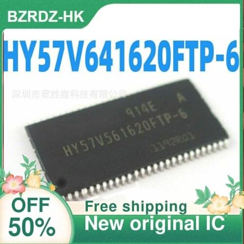 2-10PCS/lot HY57V641620 HY57V641620FTP-7 TSOP-54 New original IC