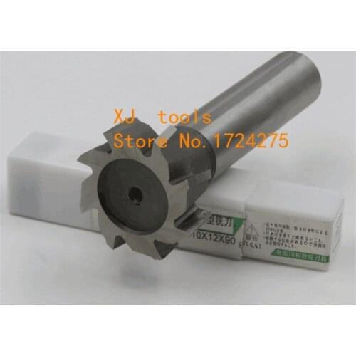 1PCS 25*3*4*5*6*8*10*12 high speed steel Straight shank T groove milling cutter T type Straight shank milling cutter