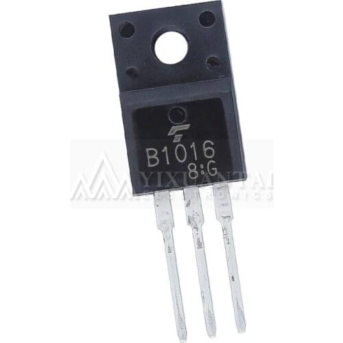 10pcs/lot 100% NEW origina 2SB1016 TO220 B1016 2SB1016 Transistor Power Tube TO-220F 100V 3A