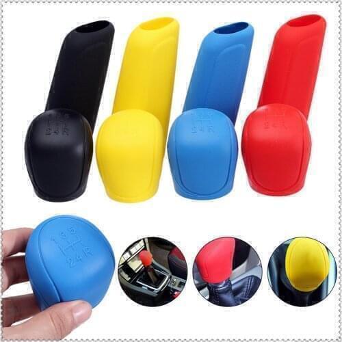 Car rubber Handbrake Shift Gear Knob Cover for Opel Astra g/gtc/j/h Corsa Antara Meriva Zafira Insignia Mokka KX3 KX5