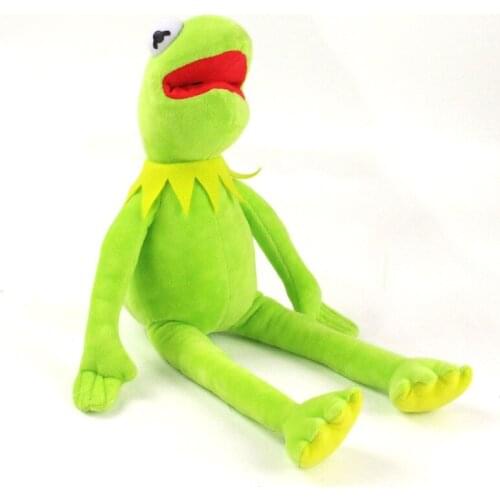 Free shipping 45cm Cartoon The Muppets KERMIT FROG Plush Toys Soft Boy Doll for Children Birthday Gift