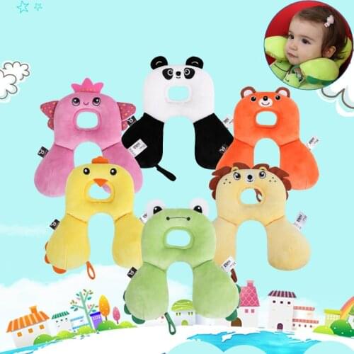 Baby Stroller Pillow kids Baby Kids Travel Neck Pillow U-Shape For Car Headrest Air Cushion Child Car Seat Head Support