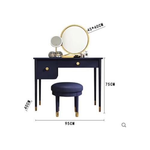 Light luxury dressing table ins dressing table web celebrity small postmodern bedroom Nordic style