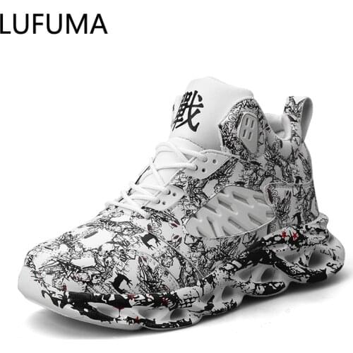 Fashion Mens Sneakers Comfortable Men Casual Shoes Outdoor Black White Shoes for Man Lace Up Male Walking Zapatillas Footwear 9