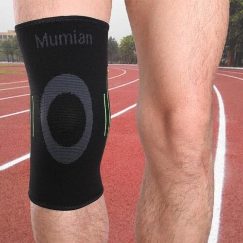 Knee Guard Non-slip Kneepad Black Green Sports Leg Knee Support Pad for Outdoor Fitness Workout Leg Knee Protector