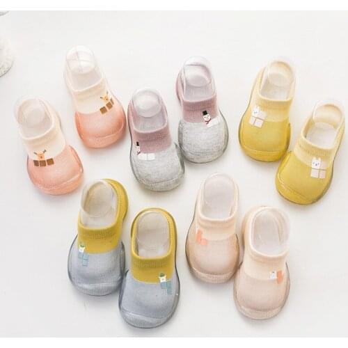 Baby Toddler Shoes Non-Slip Anti-Off Foot Short Floor Knitted Socks First Walker 5Kinds 5Size 811 KeDing