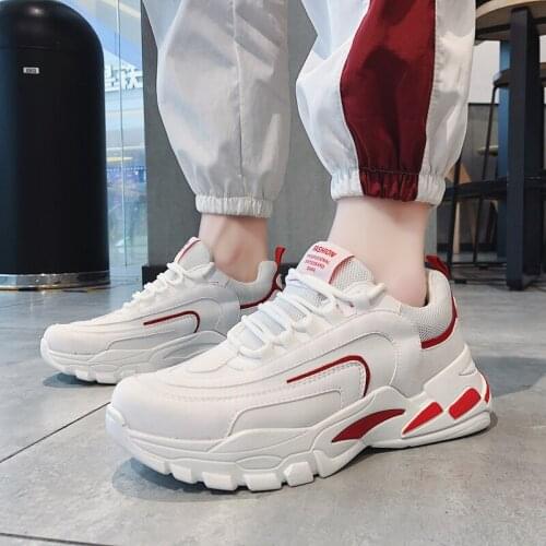 QWEDF Men Casual Shoes autumn men Sneakers Breathable Casual Shoes Mesh Flats Shoe Outdoor Shoes zapatos hombre vestir F4-19