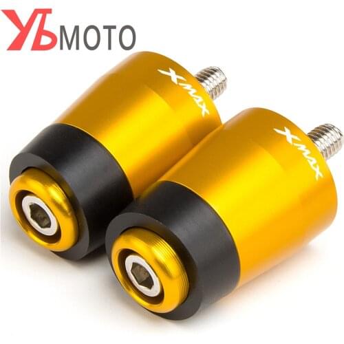 Sale Item Motorcycle Cnc Handlebar Grips Handle Bar Ends plug Anti Vibration For YAMAHA XMAX 300 2017 2018 2019 2020 Accessories