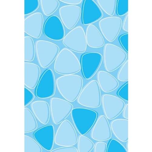 Blue Photography Backdrops Cartoon Pattern Vinyl Cloth Computer Printed Backgrounds for Studio Children Portrait Photo Shoot