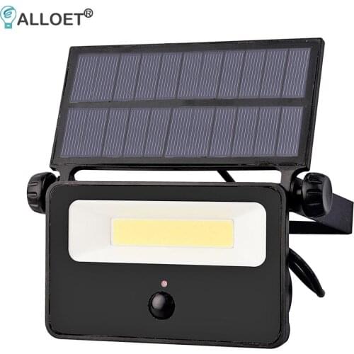 LED Solar Wall Light Outdoor Motion Sensor Waterproof Landscape Lamp Home Yard Street Garden Lighting