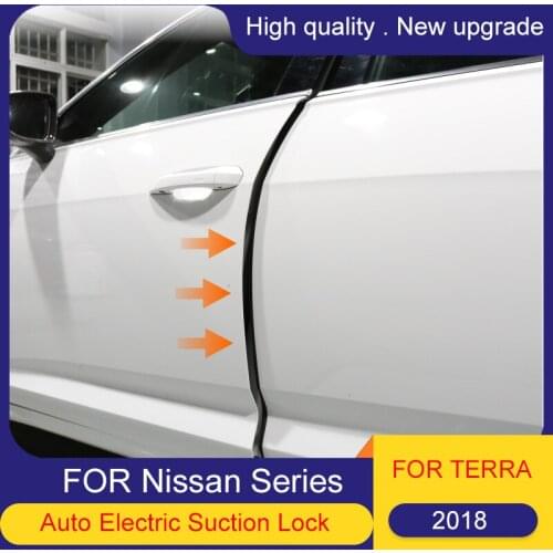Smart Auto Electric Suction Door Lock for Nissan TERRA QUEST 2015-2018 Automatic Soft Close Door Super Silence Car Vehicle Door