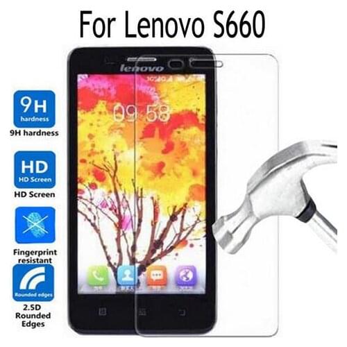 Tempered Glass For Lenovo S660 S668T Screen Protector Cover Film For Lenovo S 660 2.5D 9H Toughened Protective Film Cover