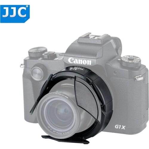 JJC Dedicated Auto Open and Close Lens Cap Lens Protector for Canon PowerShot G1X Mark III G1X M3 Digital Camera Auto Lens Cap