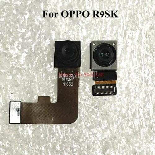 100% Original Rear Back Camera Flex cable For OPPO R9SK Front Rear built-in Camera connector module Replacement parts
