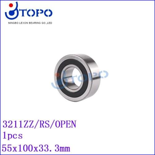 55*100*33.3 Angular contact ball bearing3211 ZZ/RS/OPEN