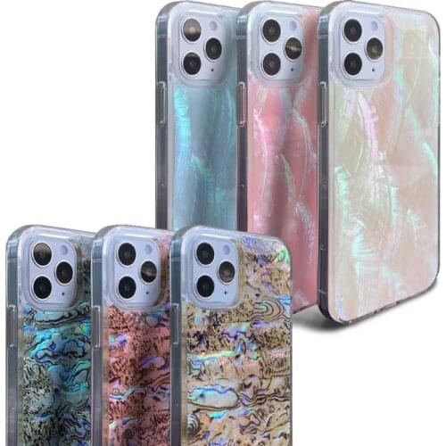 Abalone Shell Paua Shell Seashell Patterns Sea Shells Natural Phone Case For iPhone 12 11 X Xs Xr 8 7 6 6s Plus Mini Pro Max