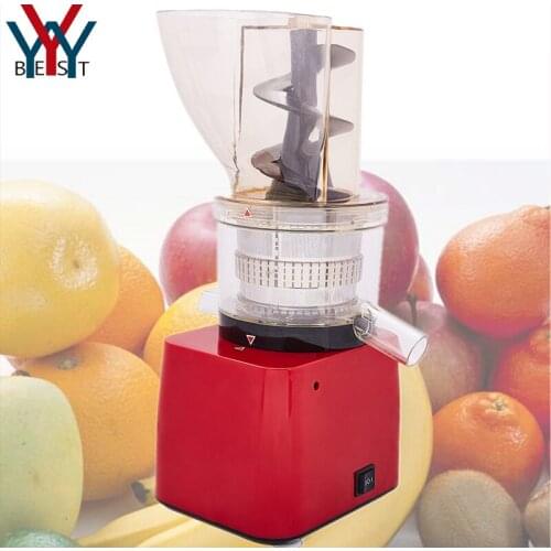 120kg/h Fully automatic Screw Cold Press Extractor FilterFree Easy Wash Electric Fruit Juicer Large Caliber Mouth Machine