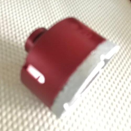 Free shipping of 1PCS 28-50mm brazed Diamond Bit M14 Vacuum Brazing Angle Grinder Reaming Diamond Ceramic Brick Marble Opener