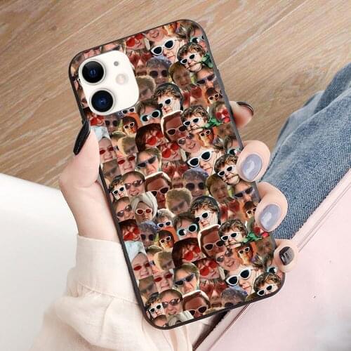 Lewis Capaldi Collage Repeat Print soft TPU border phone case for iphone 11PROMAX 11 X XS XR XSMAX 6 plus 7 7plus 8 8plus cover