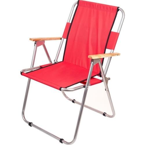 Hastunc Wood Arm Rests Camping Beach Mountaineering Outdoor Picnic Chair Sturdy Flexible construction