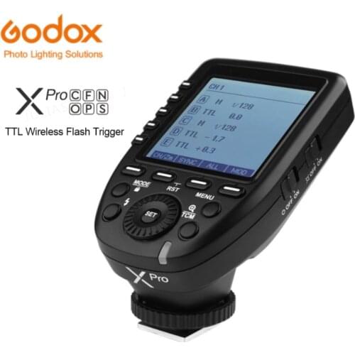 Godox XPRO Original Series Flash Trigger Transmitter Xpro-C/N/S/F/P for Canon Nikon Sony Olympus Panasonic Fuji