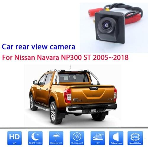 Rear view camera For Nissan Navara NP300 ST Frontier 2005~2018 Night Vision Waterproof high quality RCA Reverse camera