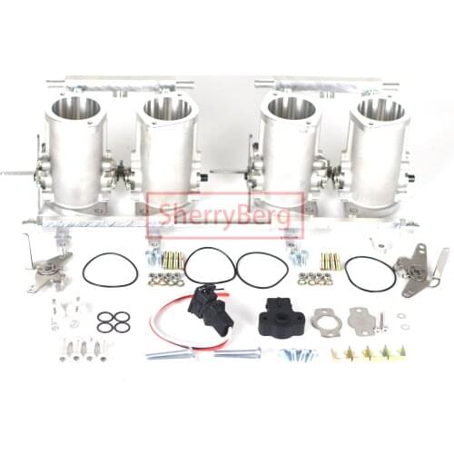 SherryBerg 40mm/42mm/45mm/48mm/50mm IDF Dual Throttle Bodies Fuel Rail TPS Rep For Jenvey Weber & Dellorto Empi Carb Carburetor