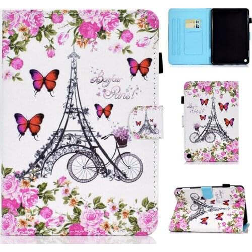 Fashion Printing Case for Amazon Fire HD 10 2021 11th generation Soft Cover HD10 Plus Stand Holder with Card Slot