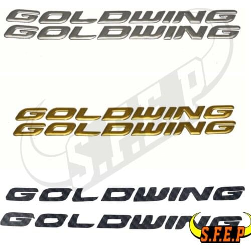 Motorcycle Stickers 3D Decal Emblem Label Badge For Honda GOLDWING GL1800 Sticker