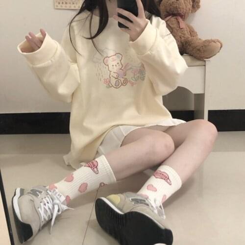 Женские толстовки с капюшоном Nomikuma China At AliExpress