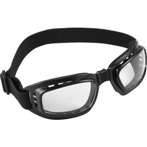 New Foldable Vintage Motorcycle Glasses Windproof Goggles Ski Snowboard Glasses Off Road Racing Eyewear Dustproof Goggles