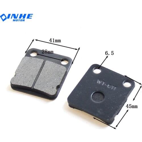 Motorcycle motorcross Front Brake disc Pads for YFM400 KODIAK 99-06 YFM 450 350 250 Warrior Big Bear free