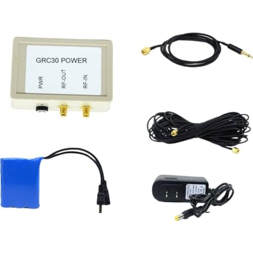 GRC30 Loop Antenna Long Line Antenna, Short Wave Radio Antenna Indoor SMA sw Antenna for RTL SDR Radio Receiver Radio Stations