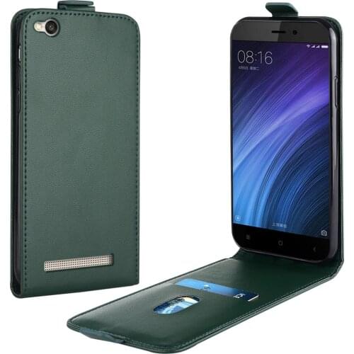 Flip Up and Down Leather Case for Xiaomi Redmi 4A Case 2016117 5'' Vertical Cover for Redmi 4A 4 A Case Phone Bag