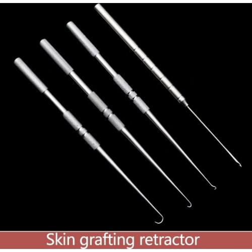 Skin grafting retractor stainless steel Cosmetic and plastic surgery instruments and tools facelift single ended retractor