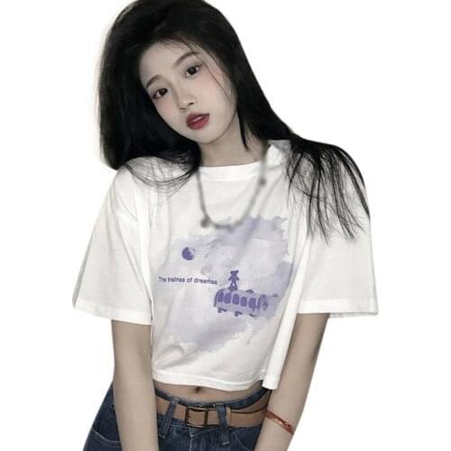 Женские футболки с надписями ROPALIA China At AliExpress