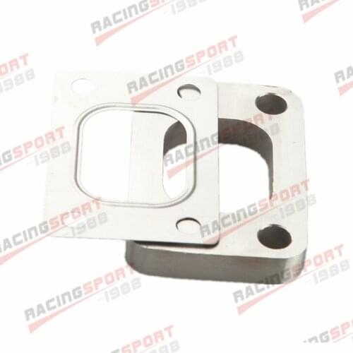 T25 T28 SS304 Turbo Manifold Turbo Charger Turbine Inlet Flange + SS304 Gasket