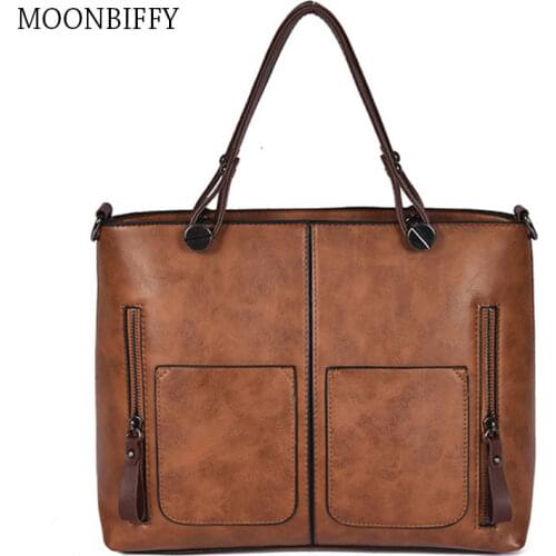 Womens High Quality PU Leather Bag for Shoulder Carry Elegant Retro Females Handbag Suitable For Work Dating Shopping