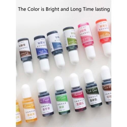 24 Colors Natural Bath Bomb Soap Dye Food Grade Skin Safe Resin Colorant Pigment GXMA