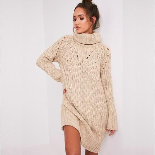 Модные вязаные платья ARTFEEL China At AliExpress