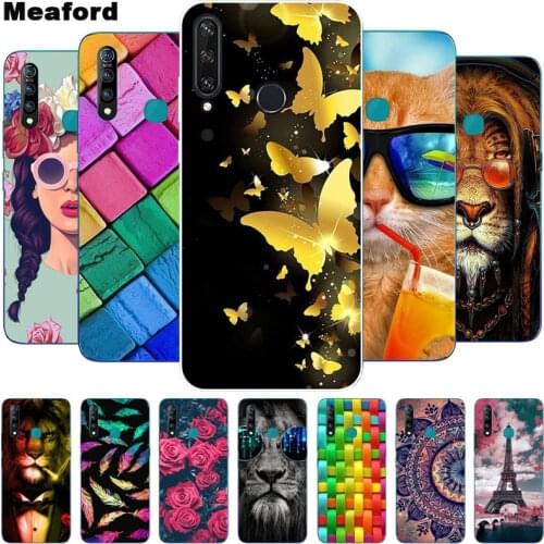For Moto One Vision Case Soft Silicone Back Case for Moto One Macro Action Zoom Cover For Moto One Hyper bumper fashion Coque