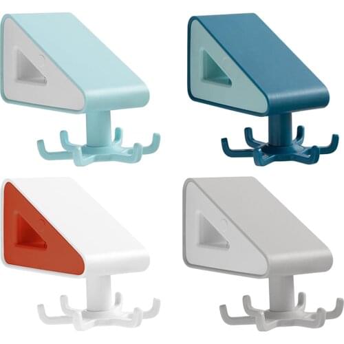 Paper Towel Holder 360° Rotated Kitchen Utensil Hanger No Drill for Kitchen